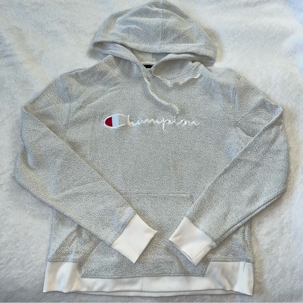 Champion grey hoodie